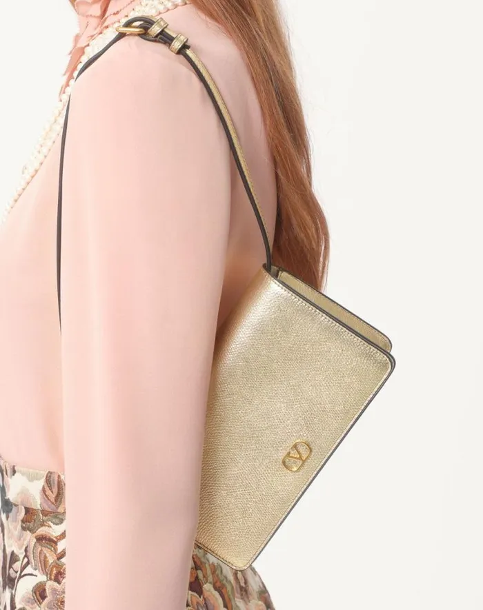 Valentino Shirts And Tops Woman Georgette Blouse For Woman In Rose Mist Rose Mist