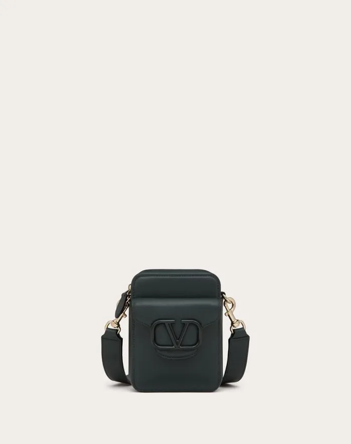 Valentino Shoulder Bags Man Mini Loc Crossbody Calfskin Bag For Man In Mountain View Mountain View Valentino Shoulder Bags Man Mini Loc Crossbody Calfskin Bag For Man In Mountain View Mountain View