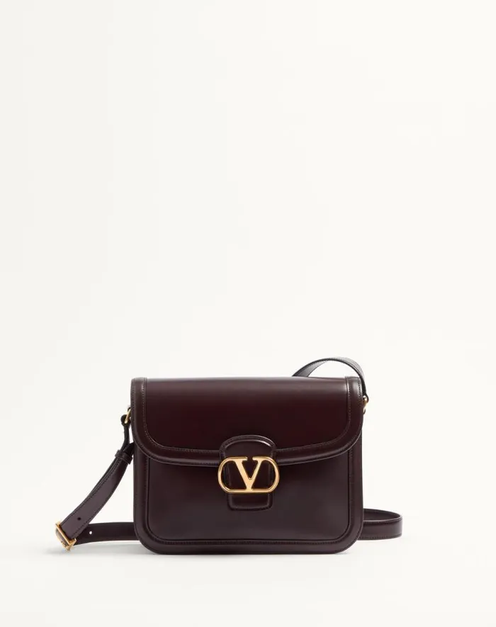Valentino Shoulder Bags WomanMan Valentino Garavani 9to5 Smooth Calfskin Shoulder Bag For Woman In Brown Brown Valentino Shoulder Bags WomanMan Valentino Garavani 9to5 Smooth Calfskin Shoulder Bag For Woman In Brown Brown