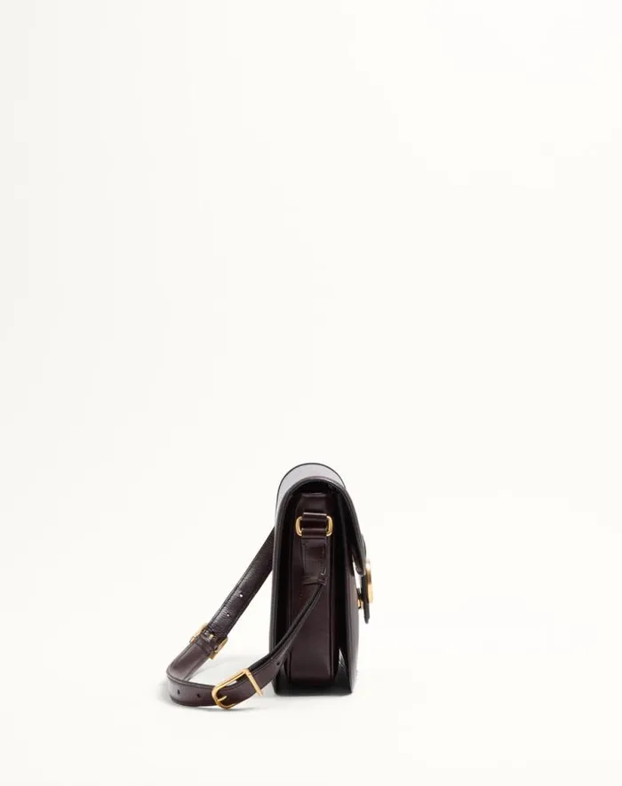 Valentino Shoulder Bags WomanMan Valentino Garavani 9to5 Smooth Calfskin Shoulder Bag For Woman In Brown Brown Valentino Shoulder Bags WomanMan Valentino Garavani 9to5 Smooth Calfskin Shoulder Bag For Woman In Brown Brown
