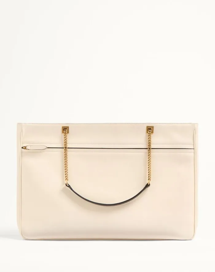 Valentino Shoulder Bags WomanMan Valentino Garavani Viva Superstar Nappa Leather Shopper For Woman In Blackbrown Blackbrown