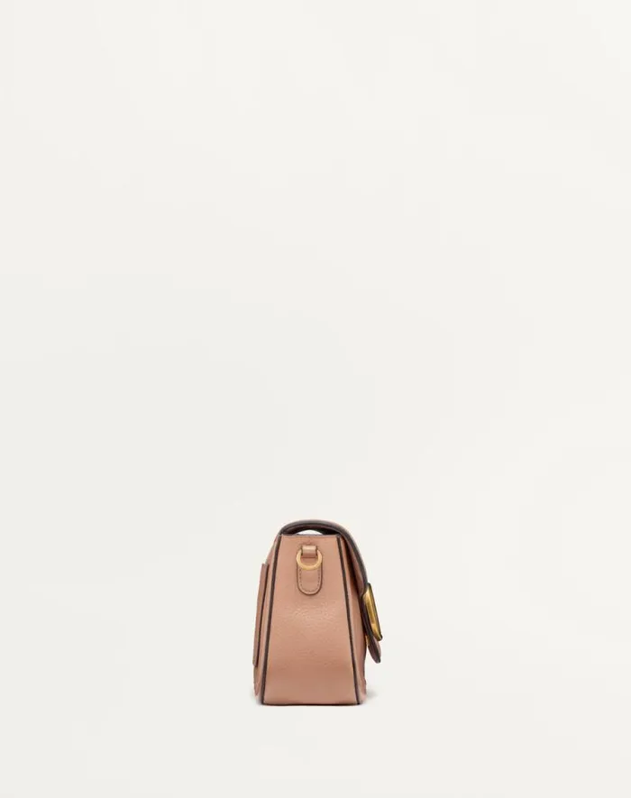 Valentino Shoulder Bags Woman Valentino Garavani Alltime Grainy Calfskin Shoulder Bag For Woman In Almond Almond Valentino Shoulder Bags Woman Valentino Garavani Alltime Grainy Calfskin Shoulder Bag For Woman In Almond Almond