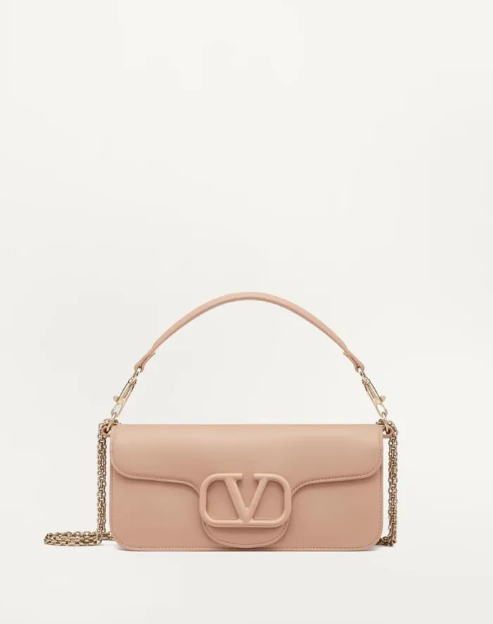 Valentino Shoulder Bags Woman Valentino Garavani Loc Calfskin Shoulder Bag For Woman In Rose Cannelle Rose Cannelle Valentino Shoulder Bags Woman Valentino Garavani Loc Calfskin Shoulder Bag For Woman In Rose Cannelle Rose Cannelle