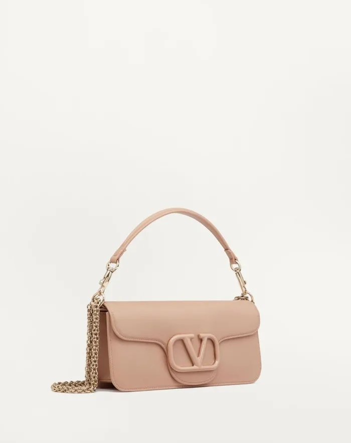 Valentino Shoulder Bags Woman Valentino Garavani Loc Calfskin Shoulder Bag For Woman In Rose Cannelle Rose Cannelle Valentino Shoulder Bags Woman Valentino Garavani Loc Calfskin Shoulder Bag For Woman In Rose Cannelle Rose Cannelle