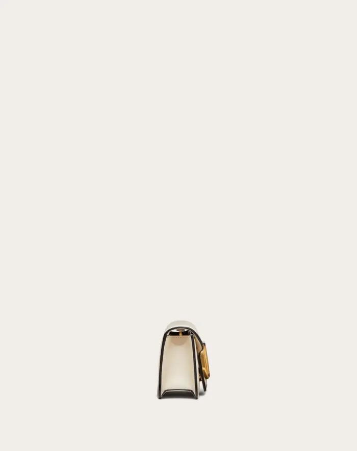 Valentino Shoulder Bags Woman Valentino Garavani Loc Small Shoulder Bag In Calfskin For Woman In Black Black Valentino Shoulder Bags Woman Valentino Garavani Loc Small Shoulder Bag In Calfskin For Woman In Black Black