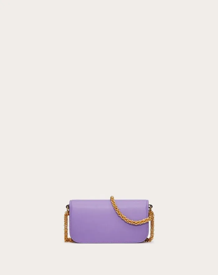 Valentino Shoulder Bags Woman Valentino Garavani Loc Small Shoulder Bag In Calfskin For Woman In Black Black Valentino Shoulder Bags Woman Valentino Garavani Loc Small Shoulder Bag In Calfskin For Woman In Black Black