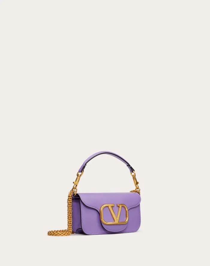Valentino Shoulder Bags Woman Valentino Garavani Loc Small Shoulder Bag In Calfskin For Woman In Black Black Valentino Shoulder Bags Woman Valentino Garavani Loc Small Shoulder Bag In Calfskin For Woman In Black Black