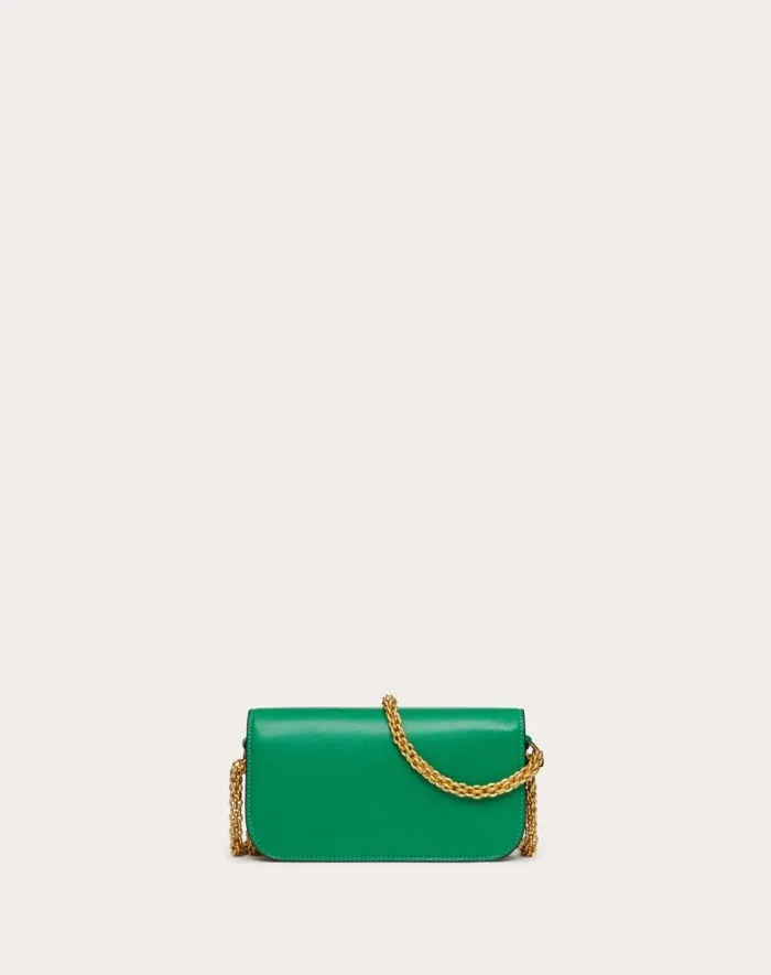 Valentino Shoulder Bags Woman Valentino Garavani Loc Small Shoulder Bag In Calfskin For Woman In Black Black Valentino Shoulder Bags Woman Valentino Garavani Loc Small Shoulder Bag In Calfskin For Woman In Black Black