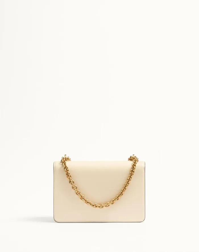 Valentino Shoulder Bags Woman Valentino Garavani Vain Shoulder Bag In Shiny Calfskin For Woman In Brown Brown Valentino Shoulder Bags Woman Valentino Garavani Vain Shoulder Bag In Shiny Calfskin For Woman In Brown Brown