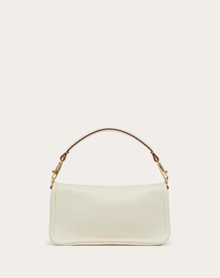 Valentino Shoulder Bags Woman Vlogo 1960 Nappa Leather Medium Shoulder Bag For Woman In Ivory Ivory Valentino Shoulder Bags Woman Vlogo 1960 Nappa Leather Medium Shoulder Bag For Woman In Ivory Ivory