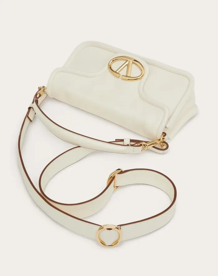 Valentino Shoulder Bags Woman Vlogo 1960 Nappa Leather Medium Shoulder Bag For Woman In Ivory Ivory Valentino Shoulder Bags Woman Vlogo 1960 Nappa Leather Medium Shoulder Bag For Woman In Ivory Ivory