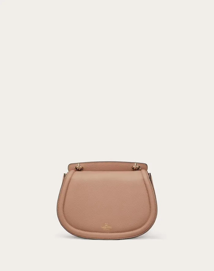 Valentino Shoulder Bags Woman Vsling Shoulder Bag In Grainy Calfskin For Woman In Ivory Ivory