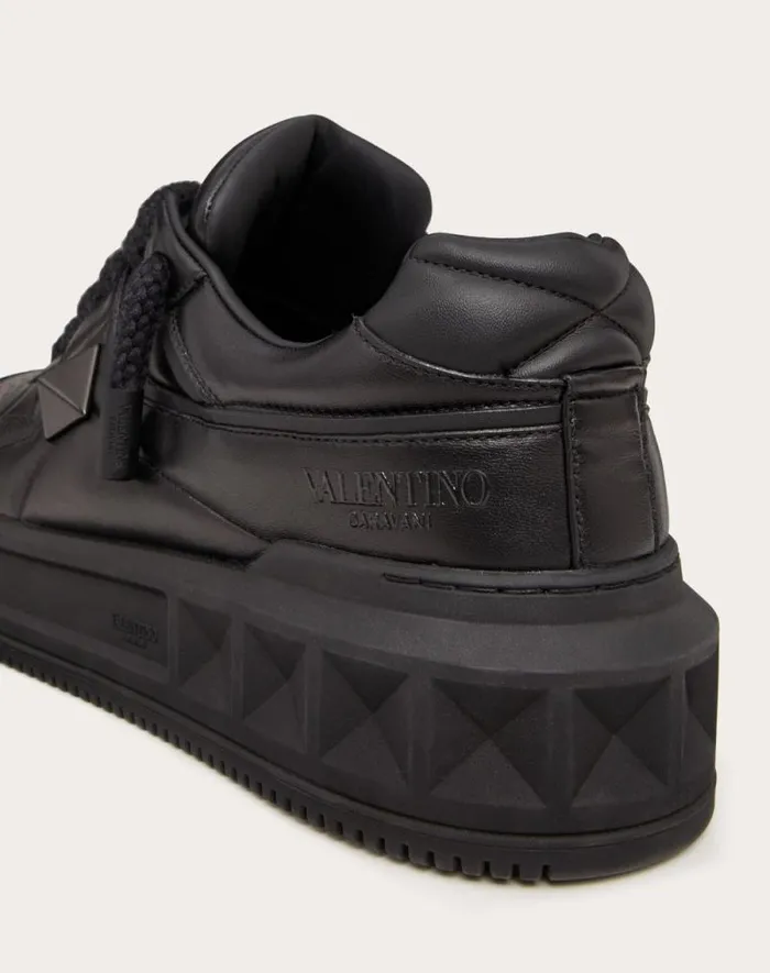 Valentino Sneakers Man One Stud Xl Nappa Leather Lowtop Sneaker For Man In White White Valentino Sneakers Man One Stud Xl Nappa Leather Lowtop Sneaker For Man In White White