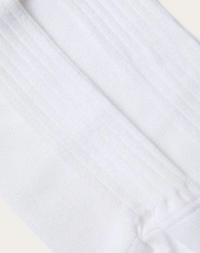 Valentino Soft Accessories Woman Socks With Bow Detail For Woman In White White