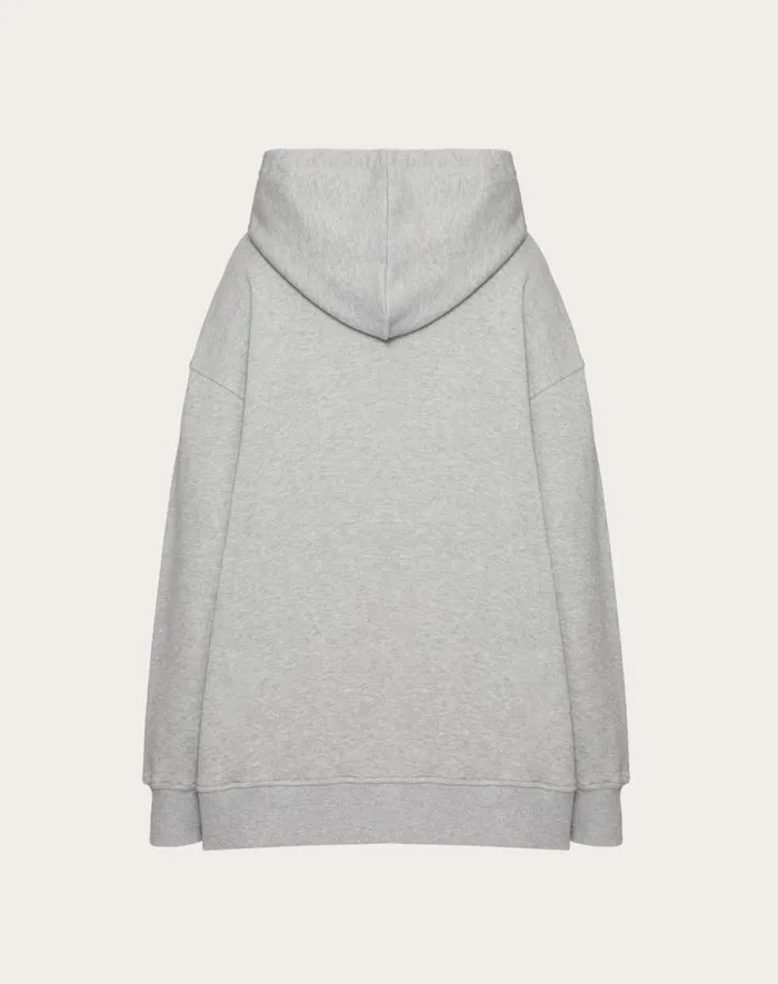 Valentino Tshirts And Sweatshirts Woman Jersey Sweatshirt For Woman In Grey Grey Valentino Tshirts And Sweatshirts Woman Jersey Sweatshirt For Woman In Grey Grey