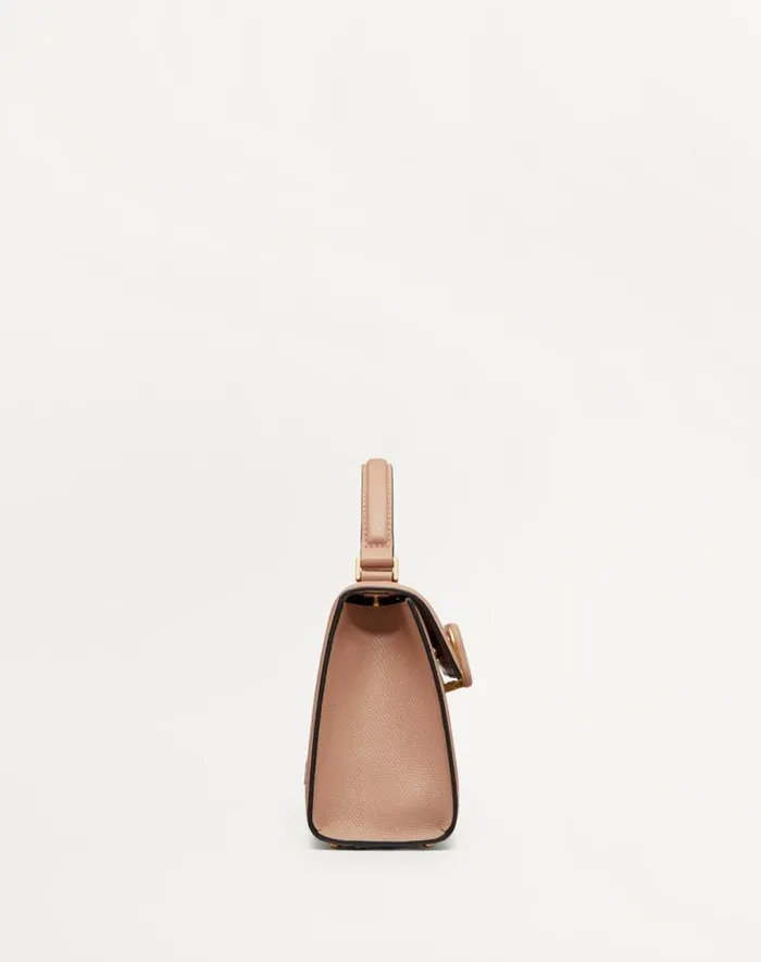 Valentino Top Handle Bags Woman Small Vsling Grainy Calfskin Handbag For Woman In Black Black Valentino Top Handle Bags Woman Small Vsling Grainy Calfskin Handbag For Woman In Black Black