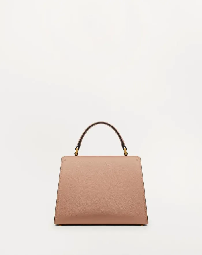 Valentino Top Handle Bags Woman Small Vsling Grainy Calfskin Handbag For Woman In Black Black Valentino Top Handle Bags Woman Small Vsling Grainy Calfskin Handbag For Woman In Black Black