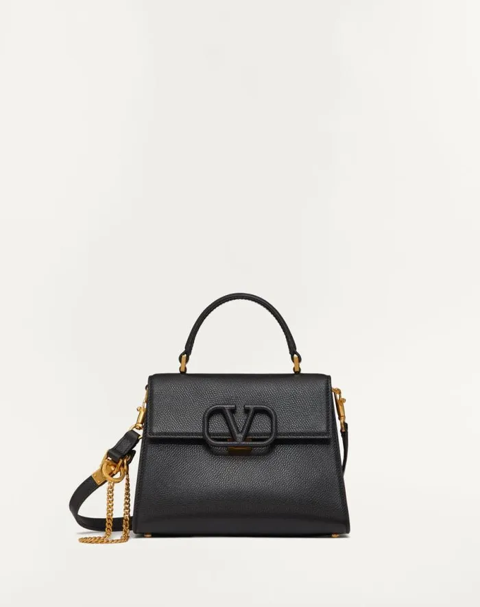 Valentino Top Handle Bags Woman Small Vsling Grainy Calfskin Handbag For Woman In Rose Cannelle Rose Cannelle Valentino Top Handle Bags Woman Small Vsling Grainy Calfskin Handbag For Woman In Rose Cannelle Rose Cannelle