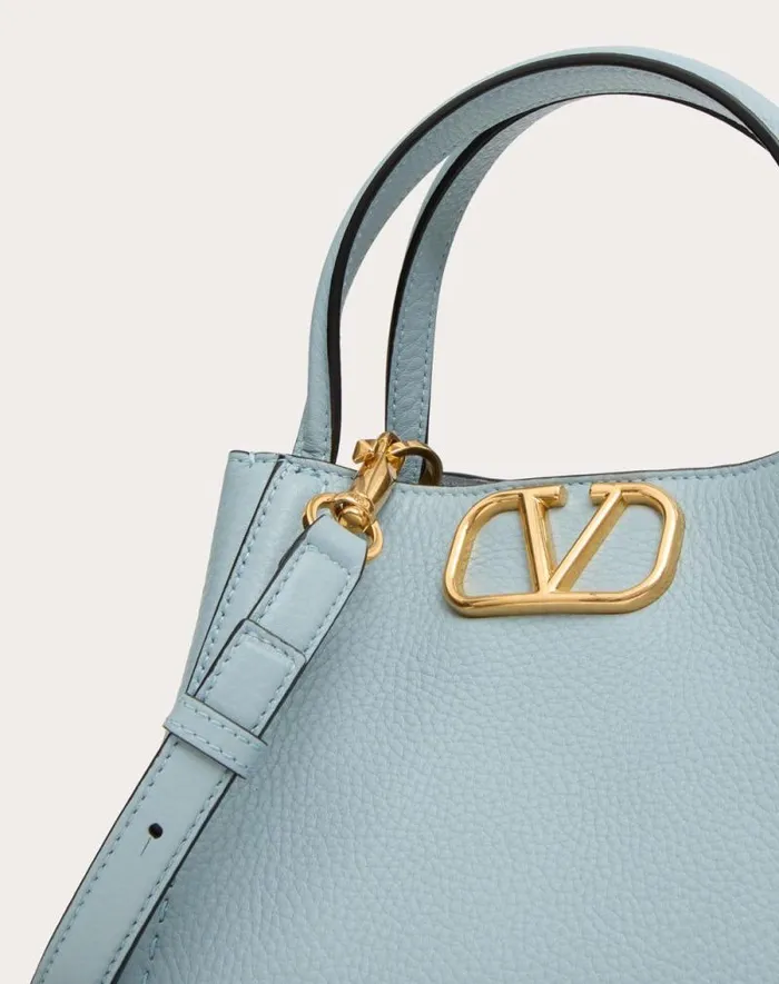 Valentino Top Handle Bags Woman Valentino Garavani Alltime Small Handbag In Grainy Calfskin For Woman In Rose Cannelle Rose Cannelle Valentino Top Handle Bags Woman Valentino Garavani Alltime Small Handbag In Grainy Calfskin For Woman In Rose Cannelle Rose Cannelle