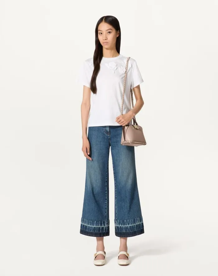Valentino Top Handle Bags Woman Valentino Garavani Rockstud Small Handbag In Grainy Calfskin For Woman In Poudre Poudre Valentino Top Handle Bags Woman Valentino Garavani Rockstud Small Handbag In Grainy Calfskin For Woman In Poudre Poudre