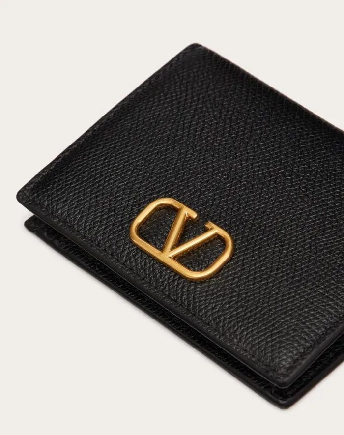 Valentino Wallets And Small Leather Goods Woman Compact Vlogo Signature Grainy Calfskin Wallet For Woman In Rose Cannelle Rose Cannelle Valentino Wallets And Small Leather Goods Woman Compact Vlogo Signature Grainy Calfskin Wallet For Woman In Rose Cannelle Rose Cannelle