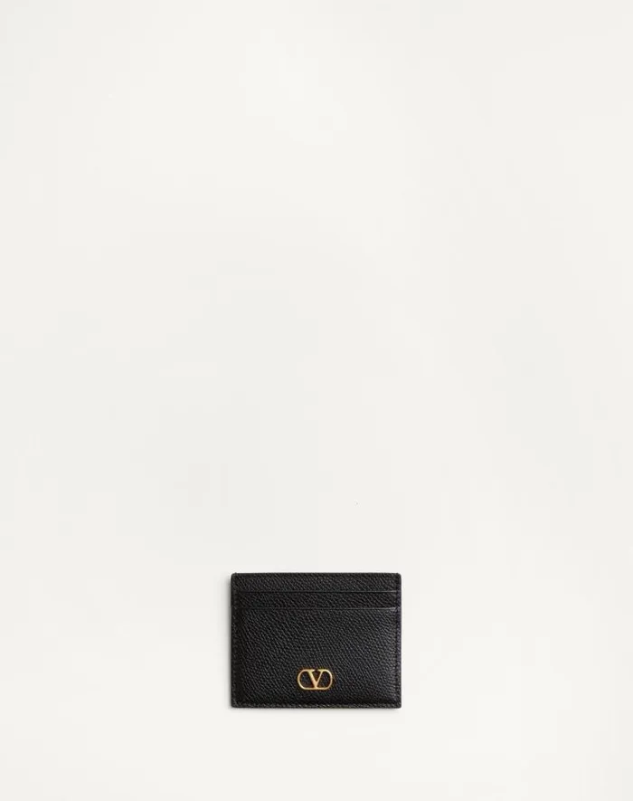 Valentino Wallets And Small Leather Goods Woman Vlogo Signature Grainy Calfskin Card Holder For Woman In Light Ivory Light Ivory Valentino Wallets And Small Leather Goods Woman Vlogo Signature Grainy Calfskin Card Holder For Woman In Light Ivory Light Ivory
