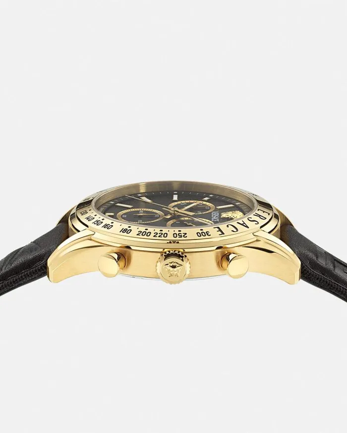 Versace Chrono Master Watch Blackgold Men Versace Watches