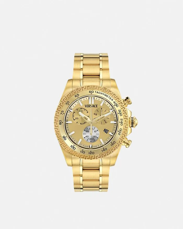 Versace Chrono X Watch Gold Men Versace Watches