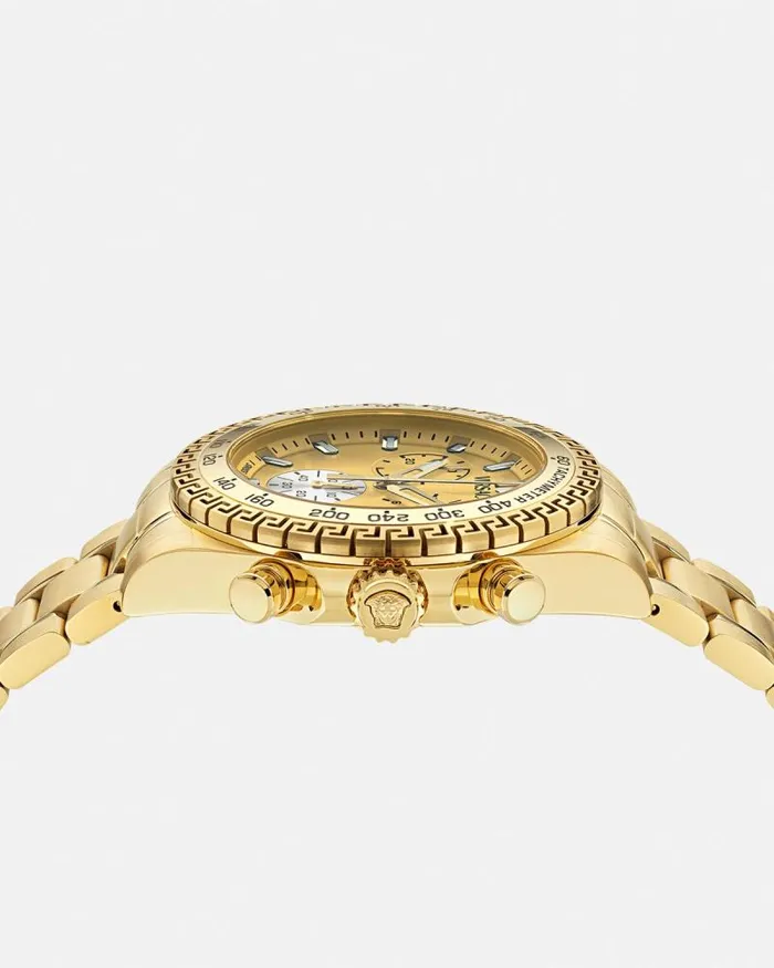 Versace Chrono X Watch Gold Men Versace Watches