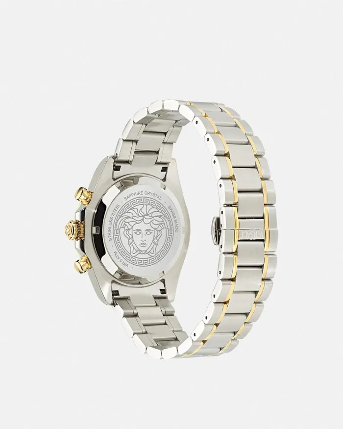 Versace Chrono X Watch Silver Men Versace Watches