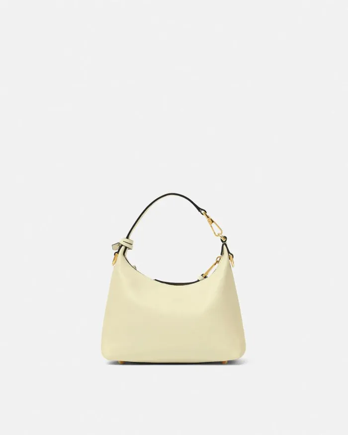 Versace Tag Hobo Handbag Yellow Women Versace Top Handle