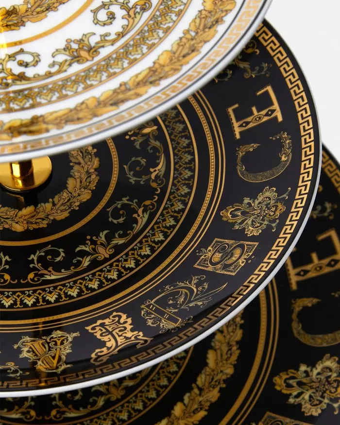Virtus Gala Etagere Black Home and Lifestyle Versace Accessories