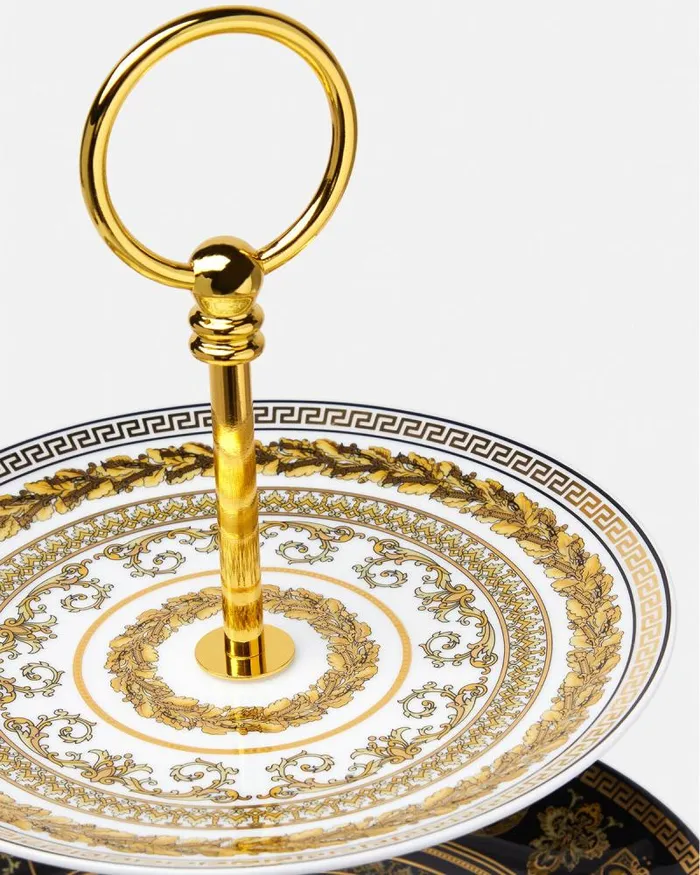 Virtus Gala Etagere Black Home and Lifestyle Versace Accessories