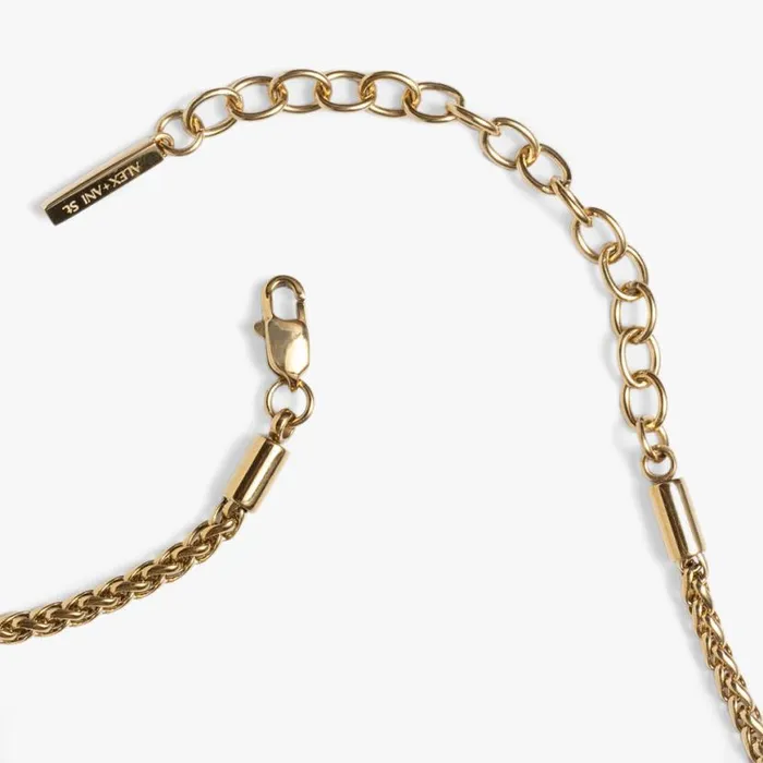 Wheat Chain Charm and Layering Necklace Stainless Steel Gold Women Alex And Ani Chain Or Bracelet Charm Bases Wheat Chain Charm and Layering Necklace Stainless Steel Gold Women Alex And Ani Chain Or Bracelet Charm Bases