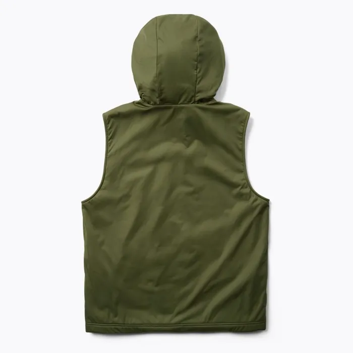 Whisper Hooded Vest Dusty Olive Men Merrell Tops