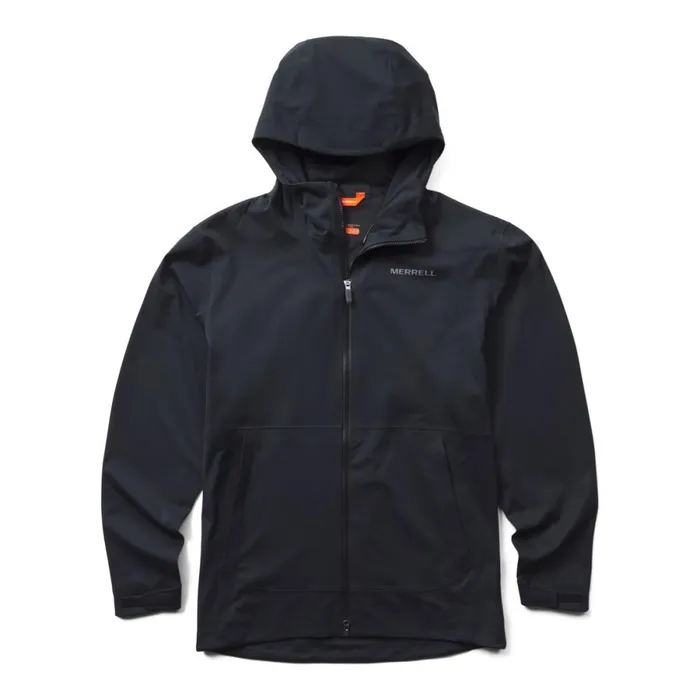 Whisper Rain Shell Blackblack Men Merrell Outerwear