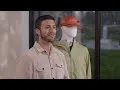 Whisper Rain Shell Navy Men Merrell Outerwear