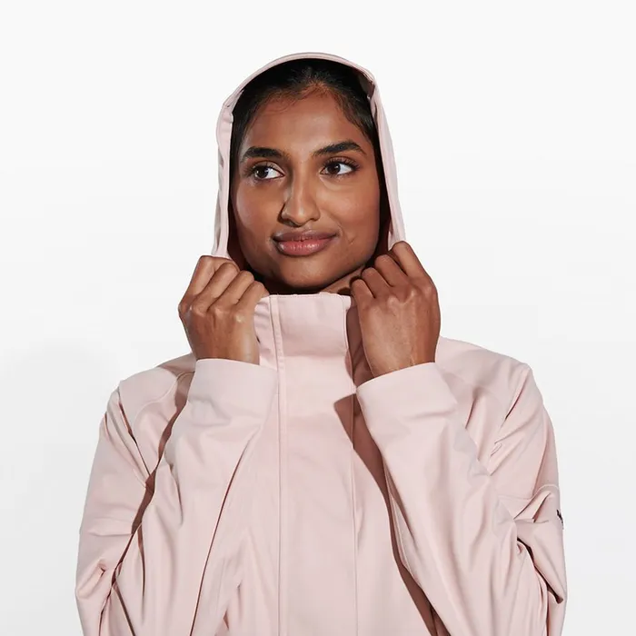 Whisper Rain Shell Rose Smoke Women Merrell Outerwear