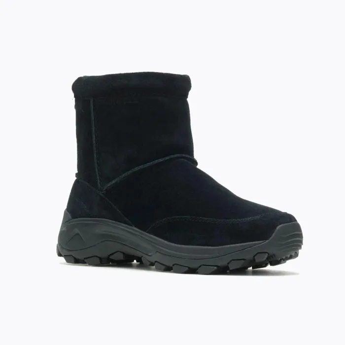 Winter Pull On Black Men Merrell Winter Boots