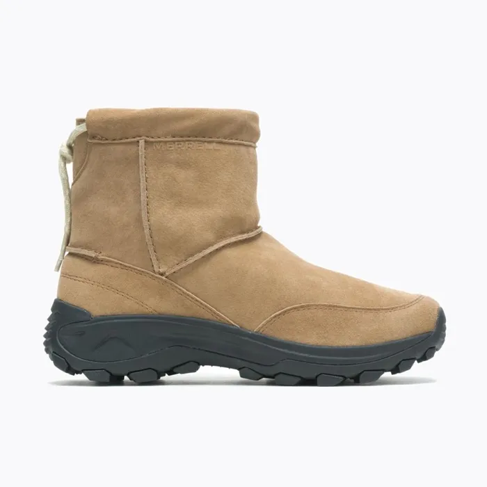 Winter Pull On Wide Width Camel Men Merrell Winter Boots