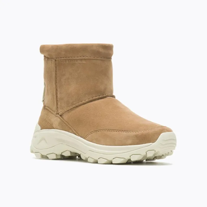 Winter Pull On Wide Width Camel Women Merrell Boots