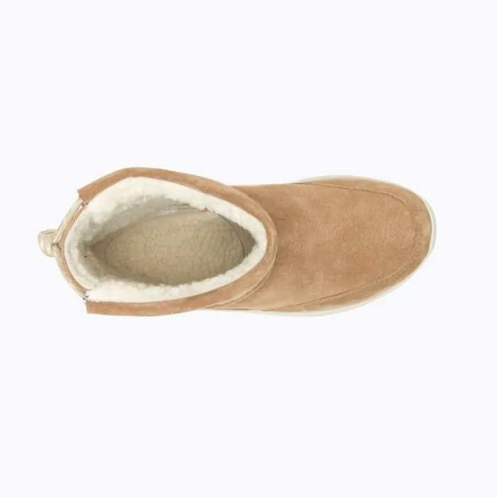 Winter Pull On Wide Width Camel Women Merrell Boots