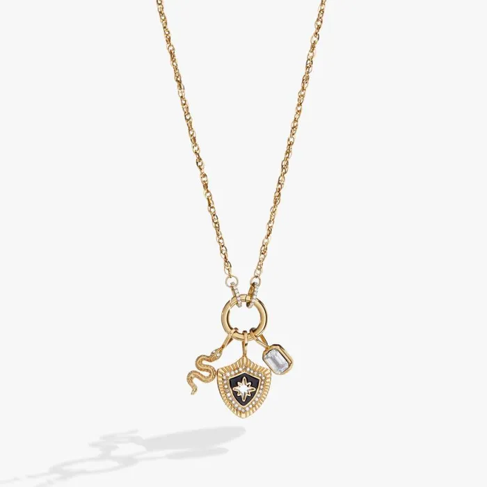 Wisdom Trio Interchangeable Charm Necklace Stainless Steel Gold Women Alex And Ani Chain Or Bracelet Charm Bases Wisdom Trio Interchangeable Charm Necklace Stainless Steel Gold Women Alex And Ani Chain Or Bracelet Charm Bases