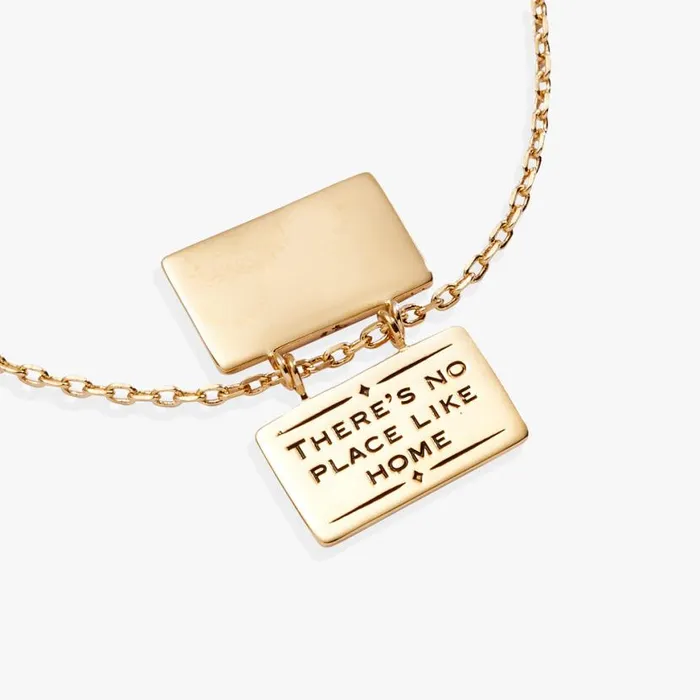 Wizard Of Oz 034There039s No Place Like Home034 Necklace Gold Women Alex And Ani Necklaces Wizard Of Oz 034There039s No Place Like Home034 Necklace Gold Women Alex And Ani Necklaces