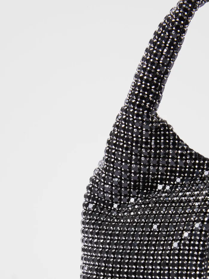 Woman Bags and Purses French Connection Diamante Bucket Bag Black Woman Bags and Purses French Connection Diamante Bucket Bag Black