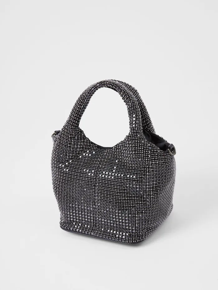Woman Bags and Purses French Connection Diamante Bucket Bag Black Woman Bags and Purses French Connection Diamante Bucket Bag Black