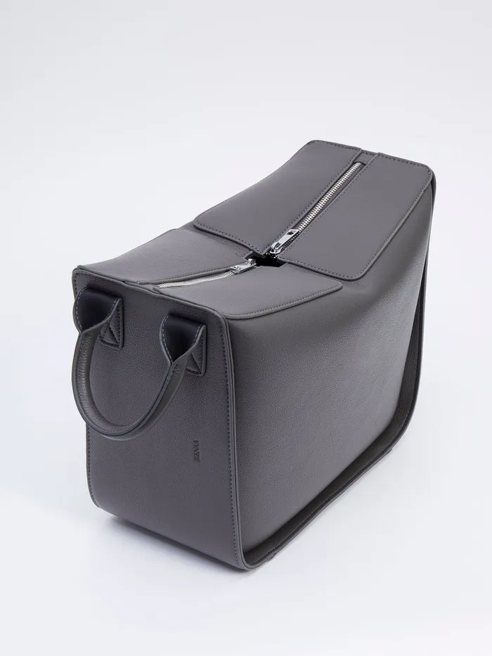 Woman Bags and Purses French Connection Jeenaa X City Shopper Bag Charcoal