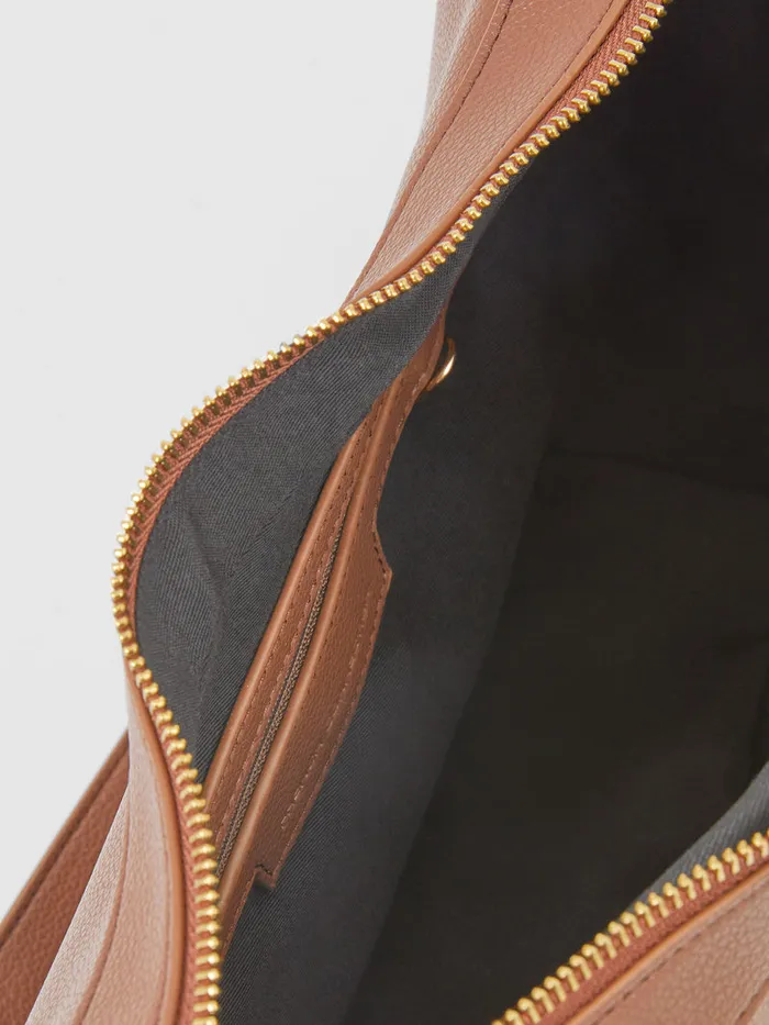Woman Bags and Purses French Connection Large Cross Body Bag Cognac