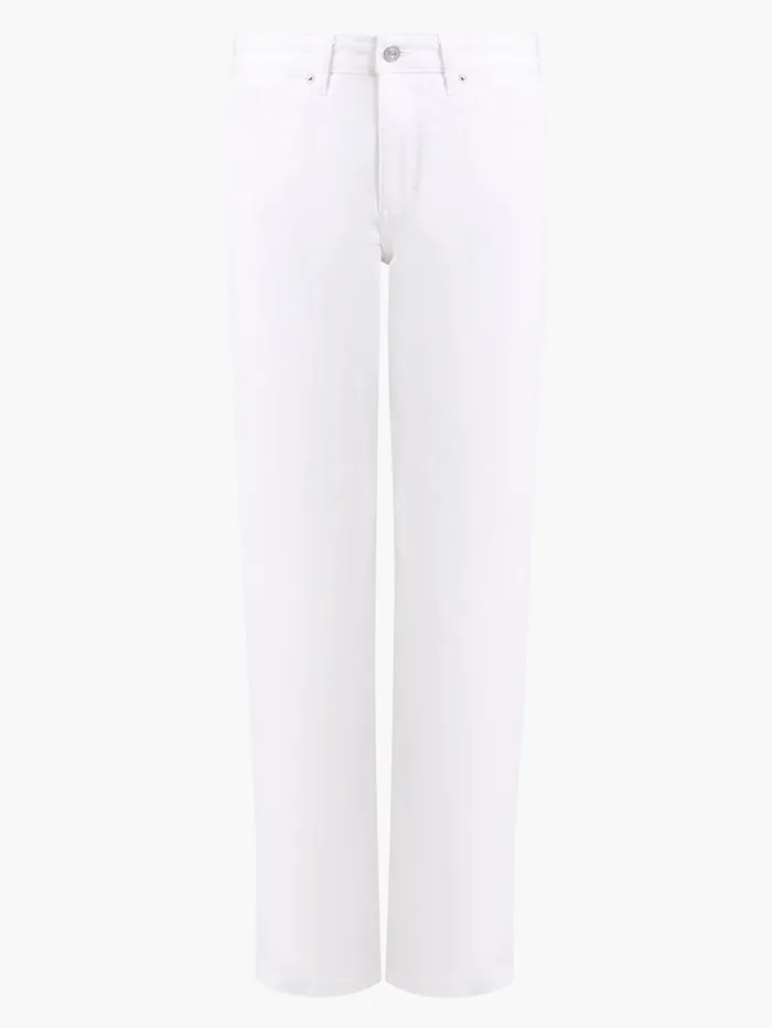 Woman CoOrds French Connection Denim Stretch Wide Leg Jeans 34 Inch White Woman CoOrds French Connection Denim Stretch Wide Leg Jeans 34 Inch White