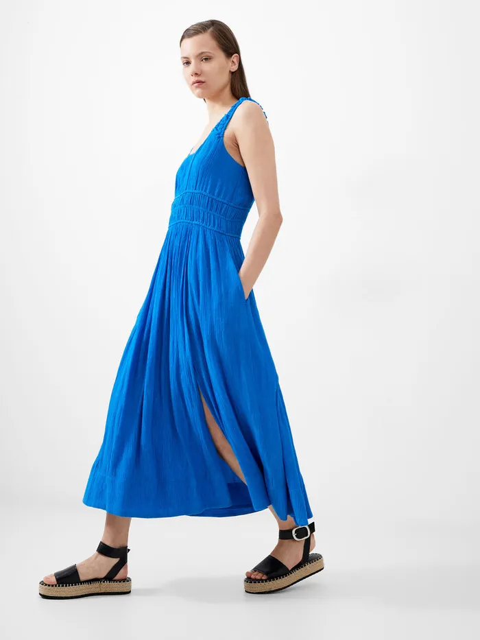 Woman Dresses French Connection Harper Dress Blue Sea Star